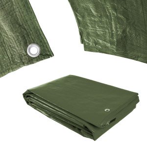 Plachta Procraft GT8x12 120g/m2 nepremokavá s okami 8x12 m zelená | GT8x12 GT8x12