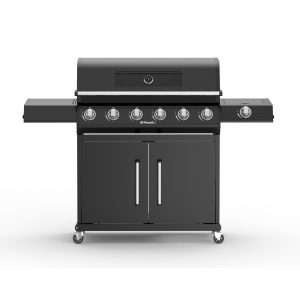 Riwall PRO RGG 61 EXL luxusný plynový gril 24 kW so šiestimi horákmi a bočným varičom GB01A2401116B_cz_sk