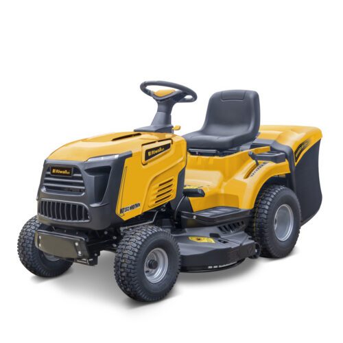Riwall PRO RLT 102 HRD TWIN dvojvalcový trávny traktor 102 cm so zadným vyhadzovaním a hydrostatickou prevodovkou TK13G2501003B