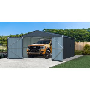 Riwall PRO RMCG 20x13 Anthracite kovová garáž 3
