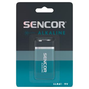 Sencor SBA 6LR61 1BP 9V Alkalická batéria 9V