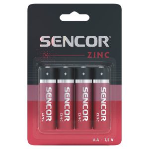 Sencor SBA R6 4BP AA Zinkouhlíková batéria AA