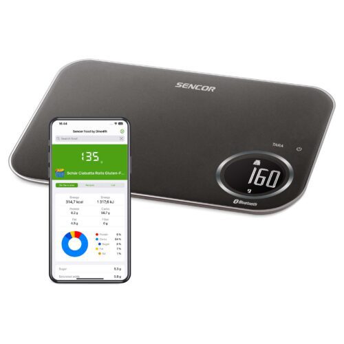 Sencor SKS 7178BK Inteligentná kuchynská váha s Bluetooth