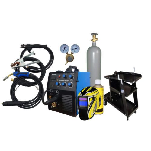 Sherman DualMIG 210 S4 + Horák + káble + kukla + ventil + drôt + sprej + vozík + plná fľaša CO2 7811699SET
