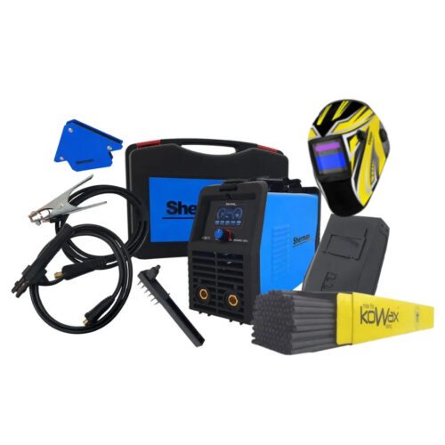 Sherman Invertorová Zváračka DIGIARC 160 LCD + káble + kukla KWX3 + Elektródy 2