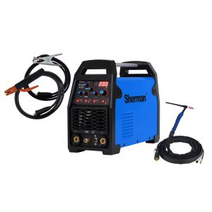 Sherman Invertorový zvárací stroj TIG 215P AC/DC + Káble 7813312