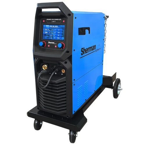 Sherman Synergická invertorová zváračka DIGIMIG 350 COMBO LCD + MIG Horák + Zemniaci kábel 7812700