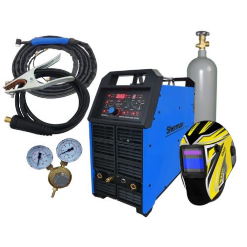 Sherman Zvárací Invertor DIGITIG 315GD AC/DC pulse + horák + káble + kukla + redukčný ventil + plná fľaša ARGON SDIGITIGPACDC315GD_S
