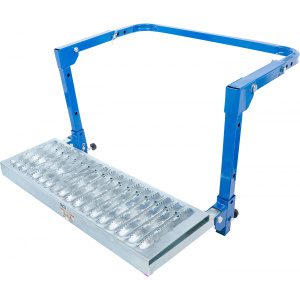 Sklopné stúpadlo na bicykel | nastaviteľné | pre malé dodávky a vozidlá s pohonom 4x4 BGS 71002 BGS71002
