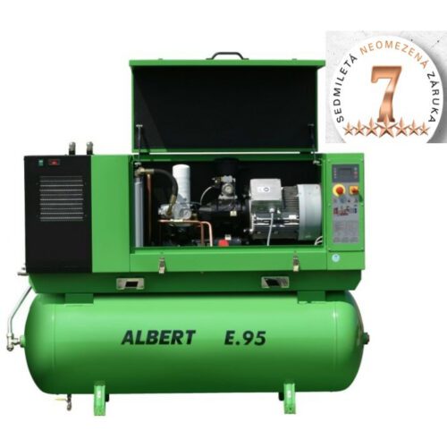 Skrutkový kompresor Atmos Albert E.95-10 Komfort + Vzdušník + Sušička E.95-10 KVS