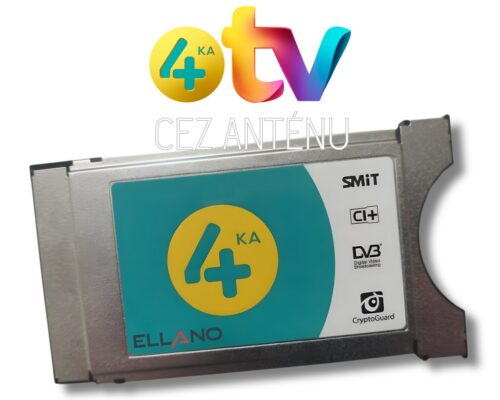 Smit CryptoGuard CI+ modul pre 4KA TV cez anténu