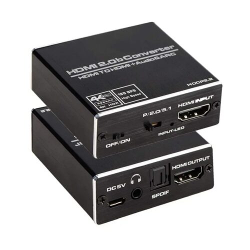 Spacetronik 4K HDMI extractor AUDIO ARC SPH-AE06