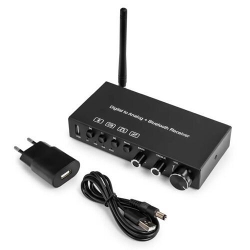 Spacetronik SP-HDC13 prevodník Toslink - analog - bluetooth – Obrázok 2