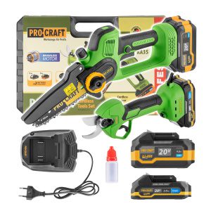Súprava aku ručná pílka PKA35Li a nožnice na vetvy ES25Li Procraft PA168SET | PA168SET PA168SET