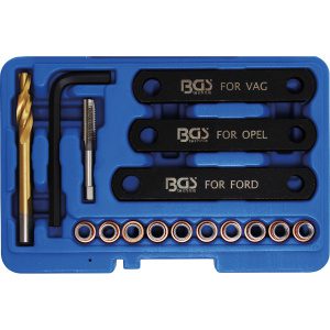 Súprava na opravu závitov bŕzd BGS 148 | M9 x 1