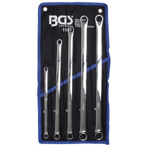 Súprava obojstranných očkových kľúčov BGS 1187 | veľmi dlhé | 8 - 19 mm | 5dielna BGS1187