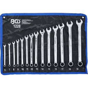 Súprava očkoplochých kľúčov BGS 1228 | veľmi dlhé | 6 - 19 mm | 14dielna BGS1228