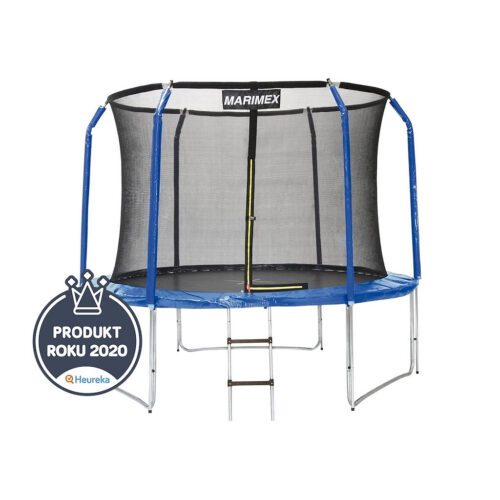 Trampolína Marimex 305 cm + vnútorná ochranná sieť + schodíky ZDARMA 19000081