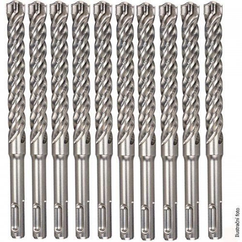 Vrtáky SDS-Plus EXTREME XLR s celokarbidovou hlavou 12x200mm 10ks DeWALT DT8972 DT8972