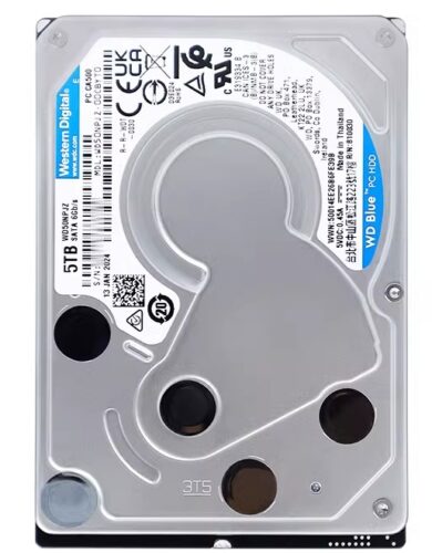 Western Digital WD Blue 5TB 2.5" SATA HDD WD50NPJZ