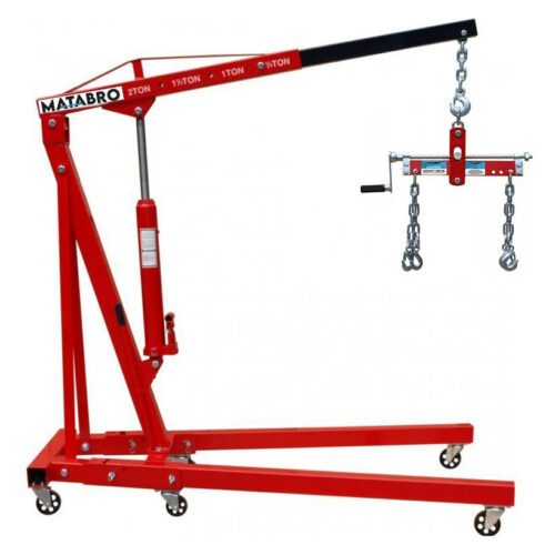 Zdvihák motora žirafa 2t Matabro MB-20040 s balancérom 900kg Matabro MB-BALHOOK SET-ZIR6