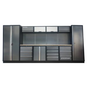 Zostava dielenského nábytku Procarosa PROFESSIONAL XL-4 Pracovná doska: drevená DNF0XL-4D