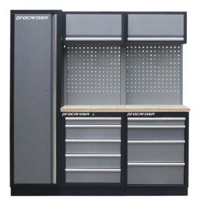 Zostava dielenského nábytku Procarosa PROFI TGBCW-130504 Pracovná doska: drevená TGBCW-130504-D