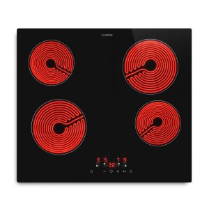 Klarstein Hito sklokeramická varná doska | 4 varné zóny | 6000 W | 9 úrovní výkonu | 60 cm