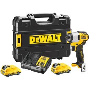 AKU RÁZOVÝ UŤAHOVÁK DCF801D2 DEWALT1/4" 12V 2