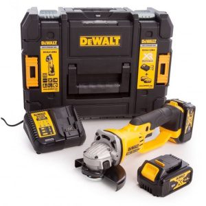 Aku uhlová brúska 125mm DeWalt DCG412M2 18V XR 2x4