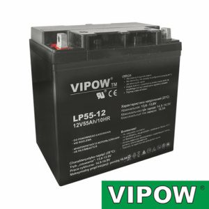 Batérie olovená 12V 55Ah VIPOW 04250102