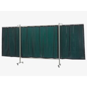 CEPRO Ochranná zváracia zástena Omnium Triptych XL-GREEN 6 200x435 cm 36.36.66