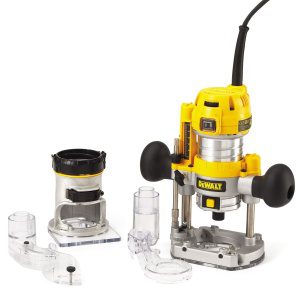 D26204K Kombinovaná frézka 2v1 900W v kufri DeWALT + kufor D26204K