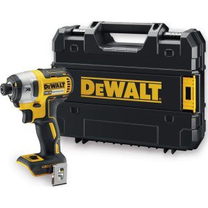 DCF887NT Aku bezuhlíkový rázový uťahovák s 3 převodovými stupni 18V XR bez baterie DeWALT + kufor DCF887NT