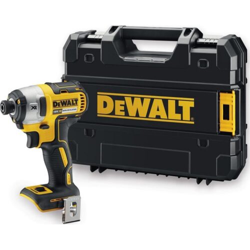 DCF887NT Aku bezuhlíkový rázový uťahovák s 3 převodovými stupni 18V XR bez baterie DeWALT + kufor DCF887NT