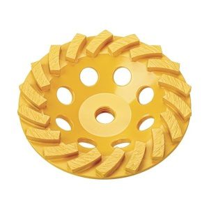 DT3797 Diamantový tanierový kotúč TURBO 125 mm na brúsenie betónu DeWALT DT3797