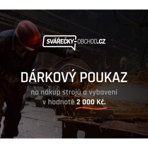 Darčeková poukážka v hodnote 2000 Kč 46977
