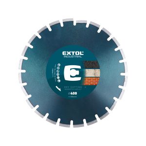 EXTOL INDUSTRIAL Kotúč diamantový rezný segmentový na ASFALT