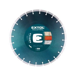EXTOL INDUSTRIAL Kotúč diamantový rezný segmentový na BETON