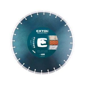 EXTOL INDUSTRIAL Kotúč diamantový rezný segmentový na BETON