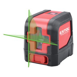 EXTOL PREMIUM Laser zelený líniový