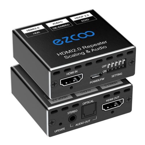 Ezcoo HDMI 2.0 Audio Extractor 4K 60Hz – Obrázok 2
