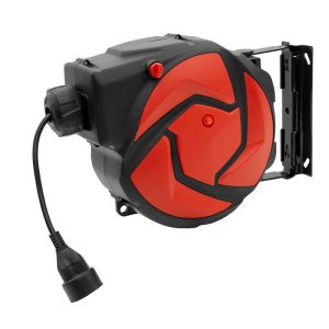 Genborx Automatický káblový navijak / bubon s el. káblom 14 m a 1 zásuvkou C-14-1CZ 410000010C141