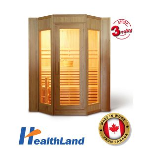 HEALTHLAND Fínska sauna DeLuxe HR4045 Finland 64HR4045