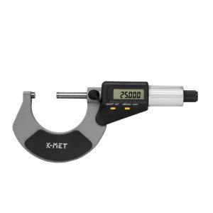 KINEX/K-MET Digitálny mikrometer strmeňový KINEX 25-50 mm