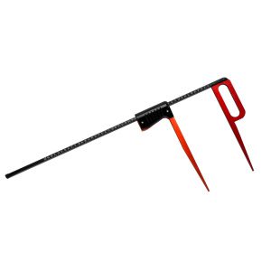 KINEX/K-MET Lesnícka priemerka KINEX Red&Black LINE 1000 mm (delenie 5mm) 1162-05-100
