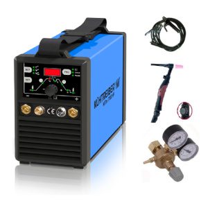 Kühtreiber Invertor KITin 1700 HF + Zvárací horák KTB 17 4m - 35-50 s tlačidlom pre HF + Zváracie káble 25/5m - 35-50 Guma + Redukčný ventil - Argon + Plynová hadica 002set2