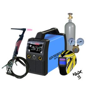 Kühtreiber KITin 150 TIG LA RS + káble 25/5m + kukla + horák TIG + ventil + plná fľaša ARGON 51580set2