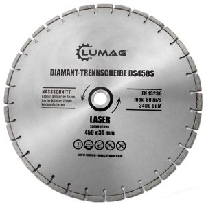 Lumag Germany Diamantový rezný kotúč Lumag DS450S Segment DS450S