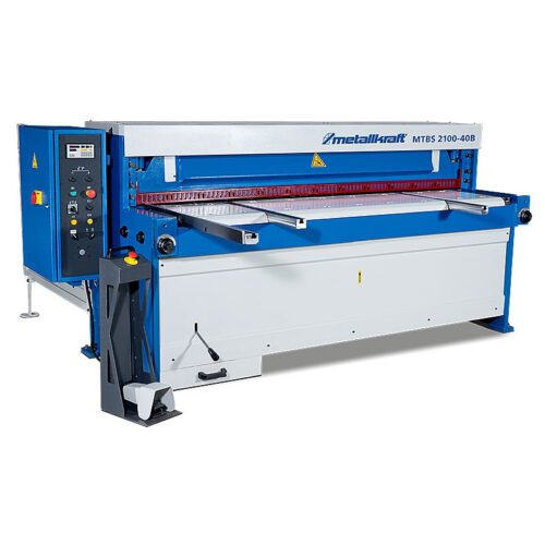 Metallkraft Elektrické nožnice na plech MTBS 2100-40 B s programovateľným zadným dorazom 3815520